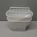 Laundry Detergent Dispenser Set, 100oz (3L) Easy-Pour Leak-Proof Bottles with Spout Plug Caps,Measuring Cups & Stand2 Refillable Semi-Transparent Soap Containers for Laundry Room Organization