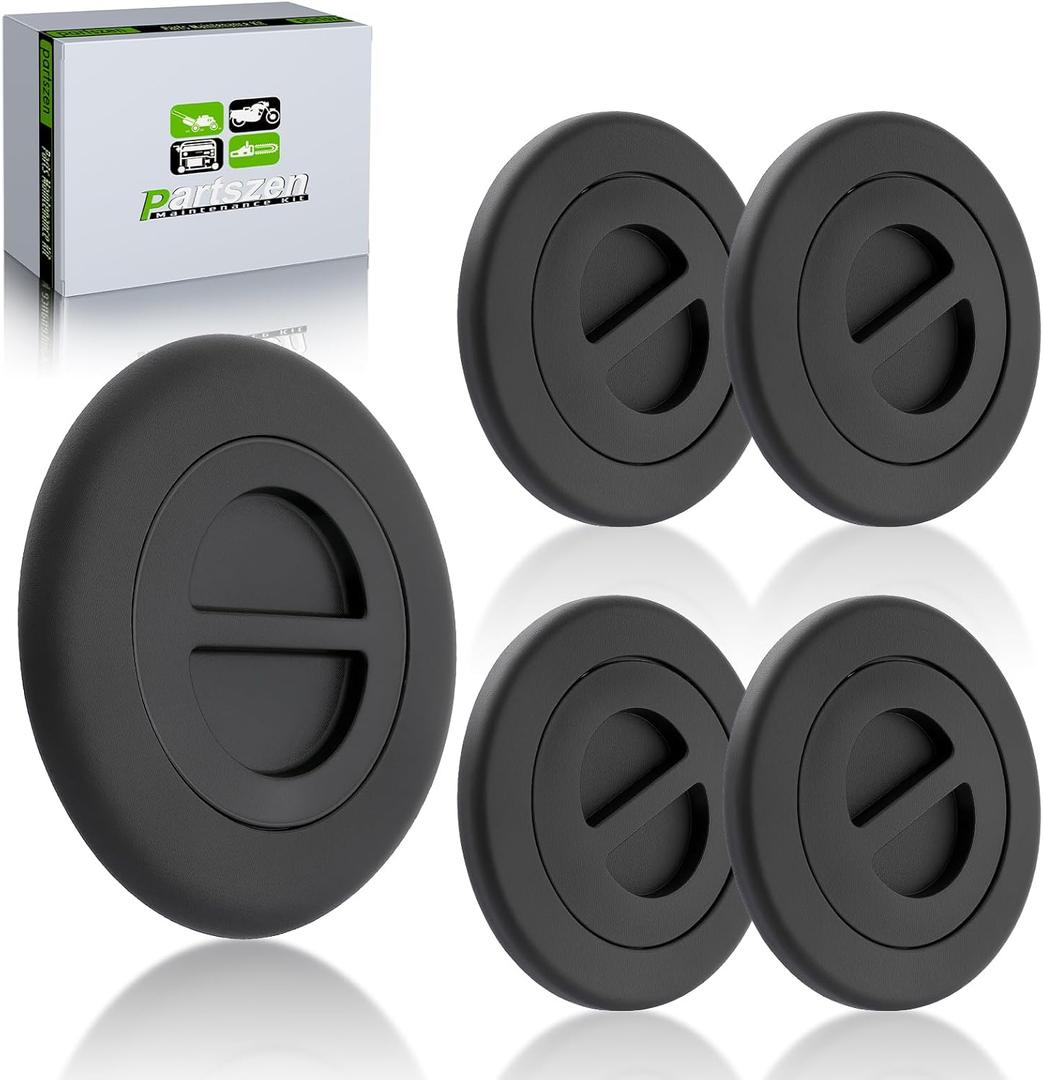 68225506AA Bed Plug Cover Kit Fit for Dodge Ram 1500 2500 3500 Pickups 2014-2019, Hitch Covers for Truck with 5th Wheel Gooseneck Towing Setups