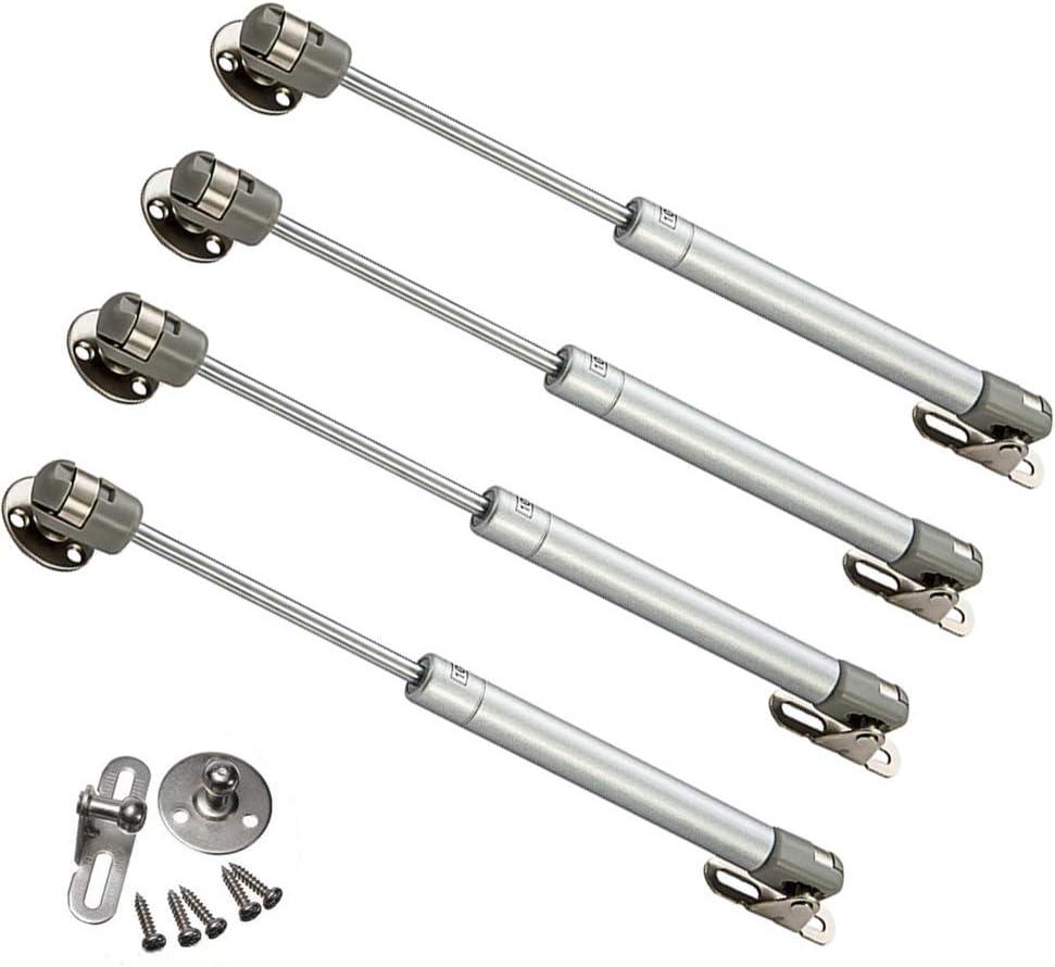 4 Pcs 100N/ 22.5lb Gas Strut, Pneumatic Lift, Furniture Cabinet Door Stay, Hydraulic Gas Lift Spring Stay, Cabinet Lift Support, Cabinet Door Strut