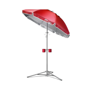Wondershade Portable Sun Shade Umbrella, Lightweight Adjustable Instant Sun Protection - Red