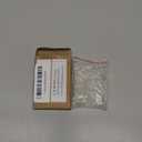 uxcell 50pcs Rubber End Caps 6mm(1/4 inch) ID Vinyl PVC Round Tube Bolt Cap Cover Screw Thread Protectors Clear