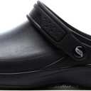 Skechers Men's Riverbound Sr Arch Fit Clog Black Health Care Professional (8)