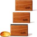Drift Car Air Freshener Starter Kit - Wooden Deodorizer - Vehicle Odor Remover - Auto Scent Diffuser - Long-Lasting Car Freshening - Amber 3 Pack - CLIP INCLUDED