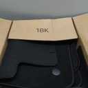 SecosAutoparts Replacement Black Velour Front & Rear Floor Mats Carpet Compatible with BMW E90 3-Series E91 E92 328i 335i 335is M3 2006 2007 2008 2009 2010 2011