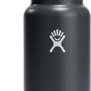 Hydro Flask Water Bottle - Insulated Stainless Steel - Wide Mouth Flex Lid, Non Spill, Leakproof and Refillable in 32 Oz Stone Gray
