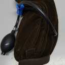 Cervical Neck Traction Device Inflatable Neck Stretcher, Easy to Use for Chronic Neck and Shoulder Pain Relief Traction Spine Alignment, Neck Cervical Brace (Brown)