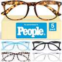 CCVOO 2.0 Reading Glasses for Women, Eye glasses, Blue Light Readers for Women, Cheaters