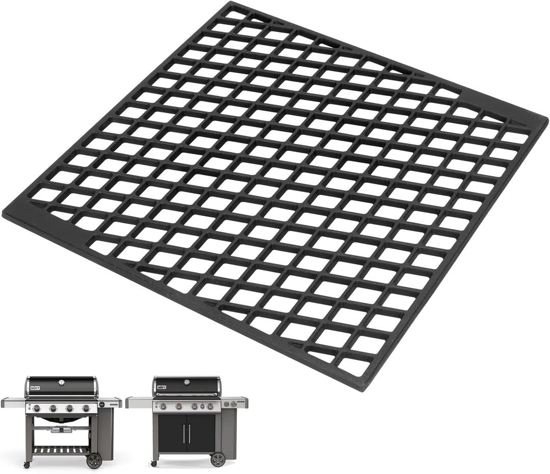 7670 Crafted Dual Sided Sear Grate for Weber Genesis, Spirit & SmokeFire Grills, Cooking Grates Accessories for Weber Genesis II 300/400 Series Grills, Genesis S/E-325S EX-325S SX-325S Parts