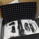 Red Light Therapy for Face and Body, Red Infrared Light Therapy Lamp with Stand Led 660nm Red Light-Therapy& 850nm Infrared Light Device for Body (Black)