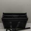 Collapsible Wagon with Big Wheels, Beach Wagons Carts Foldable with All-Terrain Wheels, Large Weight Capacity Heavy Duty Carts with Cup Holders for Camping, Garden, Sports, Grocery, Carbon Black