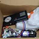 iSpring RCC1UP-AK, 100 GPD 7-Stage Reverse Osmosis Under Sink Water Filtration System with Boost Pump, Alkaline Remineralization and UV Filter, Patented Top-Mounted Faucet Design for Easy Installation (White)