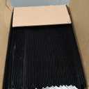 8.5 x 11 Bubble Mailers 50 Pack - Outer Size 9x12 Heavy Duty Black Padded mailer with Self Seal, Waterproof Shipping Envelopes, Bubble Wrap Protection for Ecommerce, Non See Through