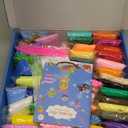 CiaraQ Modeling Clay Kit - 50 Colors Air Dry Clay with Sculpting Tools, Ideal for Crafting, DIY Projects. Easter/Halloween/Christmas Gifts