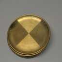 MOSIOBERDAVIAN 22 Pcs Stainless Steel Gold Plates 6.5 Inch Gold Dinner Plates Metal Serving Tray Dessert Dishes for Cakes BBQ, Salad, Snack, Desserts, Food Serving, Dips, Side Dishes Outdoor Camping