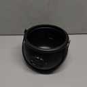 Amazon.com | 8" Plastic Black Cauldron Kettle Halloween Candy Bowl, Large Witch Cauldron Pot Bucket for Halloween Decorations Trick or Treat Party Supplies: Candy Servers