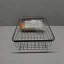 Large Dish Drainer Rack in Sink Adjustable, Expandable 304 Stainless Steel Metal Dish Drying Rack Organizer with Stainless Steel Utensil Holder Over Inside Sink Counter, Rustproof (Medium - 14.9611.025.35 Inches)