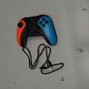 Wireless Switch Controller for Nintendo Switch/Switch 2/Lite/OLED Controller, Switch Controller with a Mouse Touch Feeling on Back Buttons, Extra Switch Pro Controller with Wake-up,Programmable, Turbo Function (Red+Blue)