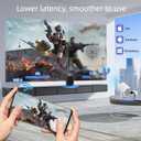 Portable Mini Game Video Projector, 30,000+ Preloaded Games, Android TV 11.0 Smart Projector, 360 ANSI, WiFi & Bluetooth, 1080P HD, Ideal for Home Theater, Gaming.