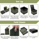 Portable Toilet Camping Toilets for Car Indoor Outdoor Commode Foldable Travel Potty for Camping,Tent,Hiking,Boating,Long Road Trips,Traffic Jam,Home