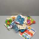 102pcs Kids Shopping Cart Trolley Play Set with Pretend Food and Accessories,Perfect for Ages 3+ Pretend Play and Role-Playing Games