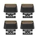 Replacement Heads for Men, 5 Star Series Finale Razor Replacement Foil and Bar Assembly Compatible with wahl Foil 7031-100,7043-100 Shave Replacement Head, 4 Packs (Black)