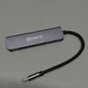 5 in 1 USB C Hub Multi-Port Adapter USB A 3.0 5Gbps Data Ports, 2X USB A 2.0 with PD 100W Charging, Type-C to HDMI Adapter 4K@30Hz Data Ports for PC, Desktop, Mac Book Air pro Dell and More (Silver)