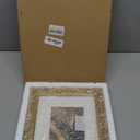 Gold 8x10 Picture Frame Vintage Antique Baroque for Wall or Tabletop Display, Ornate Gothic Victorian Frames Matted to 5x7 Photo