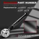 JDMON Front Complete Drive Shaft Prop Shaft Driveshaft Assembly Compatible with Jeep Grand Cherokee 4.0L L6 2001 2002 2003 2004 Front Drive Shaft Replace 65-9767, 52105884AA