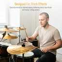 SONICAKE Clap Stack Cymbal Pack, 11"13"15" 3-Piece Golden