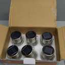 GIGALUMI Solar Lights Outdoor Waterproof ,12 Pack Solar Hanging Lights Garden Decor,Gifts for Women Mom Grandma,Solar Outdoor Lights Lantern Cracked Glass for Yard, Fence, Tree(Warm White)