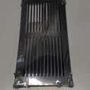 Fits 6x6 Duct Opening | Steel Return Air Grille by Handua | Vent Cover Grill for Sidewall and Ceiling | Black | HVAC Cold Air Intake Grille | Outer Dimensions: 7.75"W X 7.75"