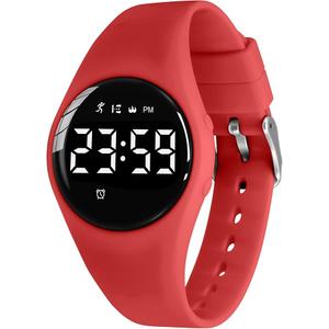 Kids Watches for Girls Boys Digital Sport Watch with Step Counter Pedometer Vibration Alarm Clock, No App Waterproof Fitness Tracker Kids Watch Boys Girls Teens Students Ages 516