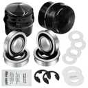 9040H Front Wheel Bushing to Bearing Conversion Kit Compatible with Craftsman, Poulan, Husqvarna, Jonsered, Murray Lawn Mower Fits 532009040, 532124959, 91334, 491334MA, 5920H, 9040HR, 9040N