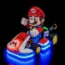 LED Lighting Compatible with Lego Mario Kart Mario & Standard Kart 72037Light Kit Compatible with Lego 72037, NOT Included The Model Set - JUST Lights