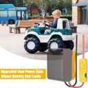 2 Packs Power Ride Wheel Adapter Compatible for dewalt 20v Battery with Fuses & ON/Off Switch, Battery Converter with Wire Terminals, 14AWG Wire, for Rc Car Toys, Robotics, Rc Truck, DIY use