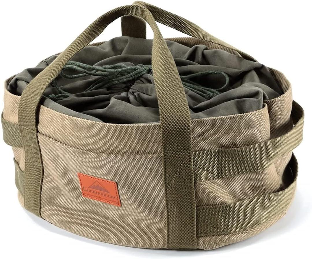 Camping moon Carry Bag for Dutch Oven Durable Canvas