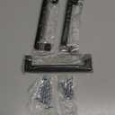 Ravinte 3 Pack 5 Inch Square Cabinet Handles - Matte Black Drawer Pulls for Kitchen, Cupboard, Cabinet Hardware (5-1/2 Inch (5 Inch Hole Center))