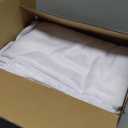 Fitable White Tablecloths for Rectangle Tables, 6 Pack - 70 x 120 Inches - Reusable and Washable Table Clothes for 6-8 Ft Tables, Polyester Fabric Table Covers for Wedding, Party, Banquet