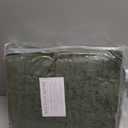 RECYCO Luxury Velvet Quilt Set King Size Bedding Sets, Ultra Soft Velvet Comforter Set, Lightweight Channel Box Stitch Oversized Bedspread Coverlet for All Season, with 2 Shams, Loden Green