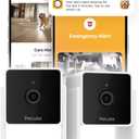 Petcube Cam The Pack of 2 | Indoor Wi-Fi Pet Security Camera with Phone App, 2-Way Audio and Video, Night Vision, 1080p HD Video and Smart Alerts