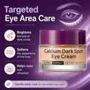 Calcium Dark Spot Eye Cream 2 Pack | Anti-Aging Eye Cream for Dark Circles, Sagging and Elasticity