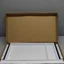 Under Desk Mounted Sliding Drawer to pull out, Attachable Desk Pencil Drawer Ball-Bearing Slides (White)