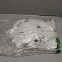 Nike Everyday Cotton Cushioned Crew Socks (6 Pack) (Large, White/ Black)