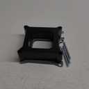1 SET Black Carb spacers 2" Tall Open Phenolic Carburetor Spacer Compatible with Holley 4150/4160 4bbl. SBC BBC Carb