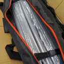 Pipe and Drape Backdrop Stand Kit 10x10ft, Heavy Duty Back Drop Adjustable Stand with Carry Bag, Metal Background Frame for Parties Wedding Birthday Decoration Photography Photo Booth Video (Black)