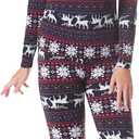 Rocky Thermal Underwear Women Long Johns Womens Thermals Top Bottom Set Fleece Lined Under Wear Clothes Base Layer Thermals (XL)