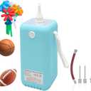 Electric Balloon Pump,4-in-1 Portable Electric Air Balloon Blower Machine for All Balloons, Air Pump for Sports Balls, Inflator& Deflator for Inflatables