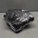 Coutgo Women's Knee High Boots Wide Calf Square Toe Chunky Heeled Pull-on Boot (9.5, Black)