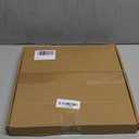 YestBuy 4 Tier Cupcake Stand Acrylic Tower Display with LED Light Premium Holder Dessert Tree Tower for Birthday Candy Bar Dcor Weddings, Parties Events (Yellow Light)