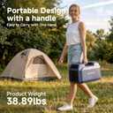 BODEGACOOLER Portable Tent Air Conditioner 6000 BTU, 110V Compressor Camping AC Unit for Tents, 5 Modes Cooling, Remote Control, ≤50dB Portable AC for Camping,Home,RV